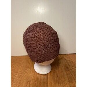 Bula Hat Beanie Fitted Brown Waffle Ribbed Knit Winter Ski Snowboard Toque Mens